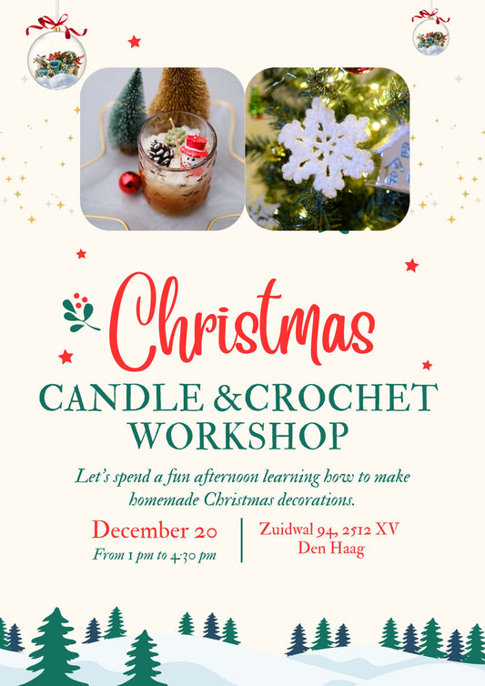 Christmas Candle & Crochet Workshop