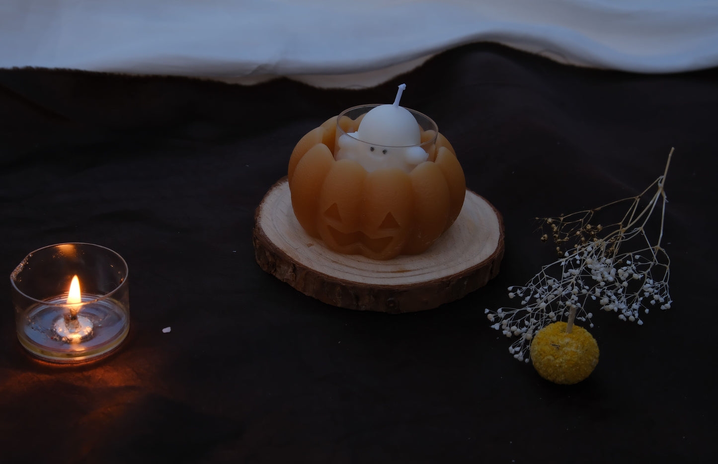 Pumpkin Candle Holder