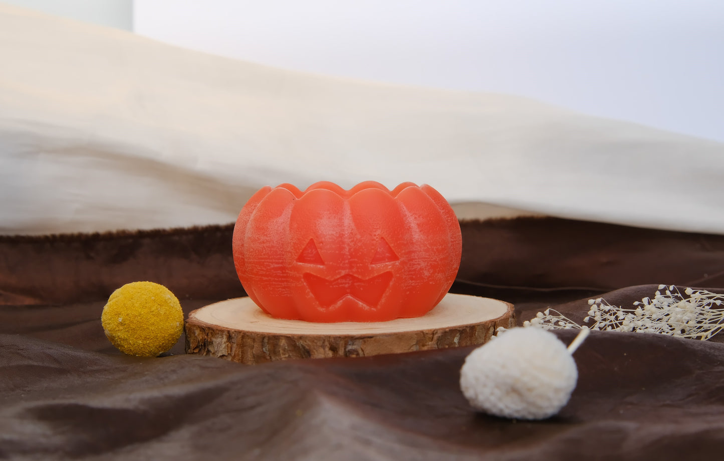 Pumpkin Candle Holder