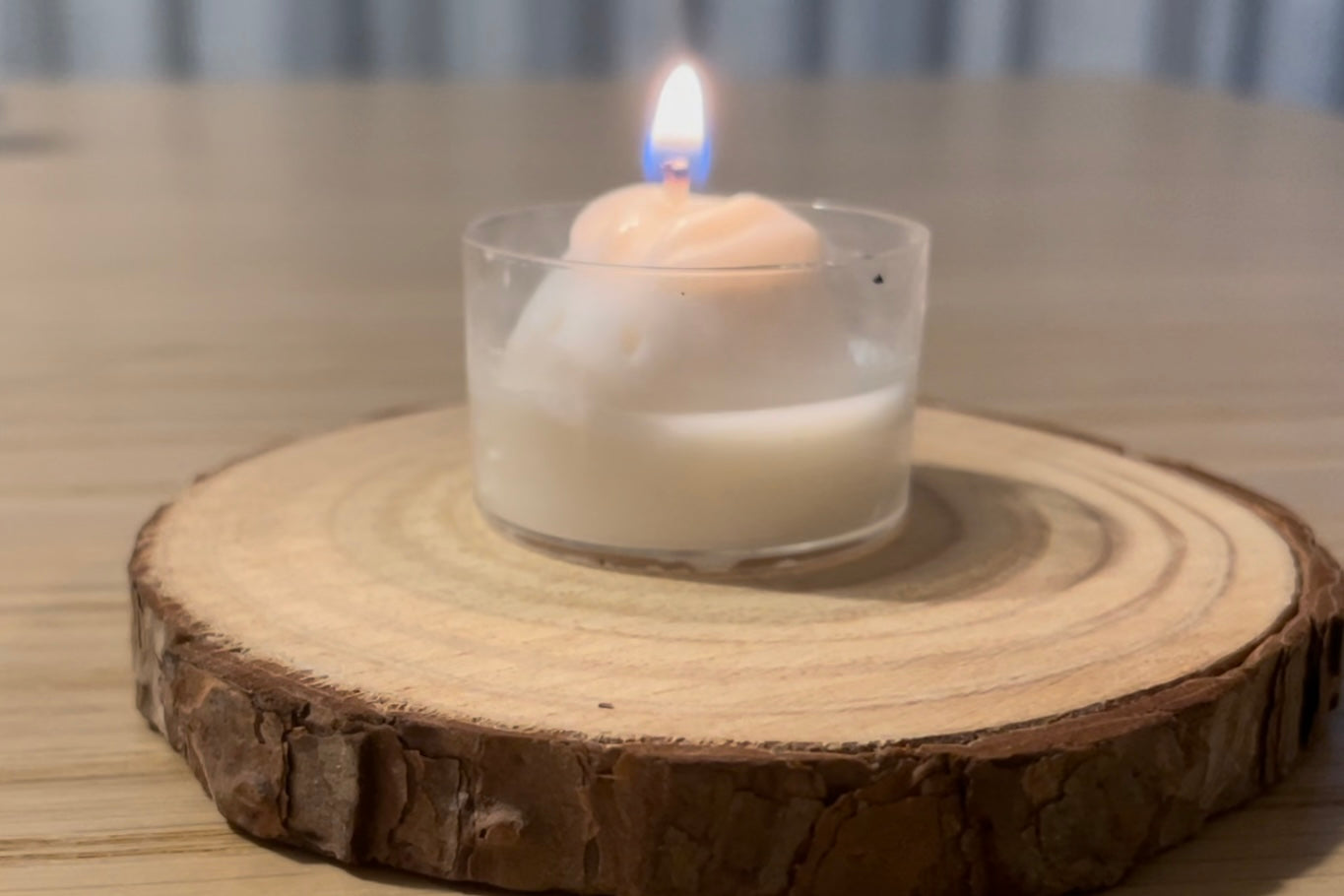 Bunny tealight candle