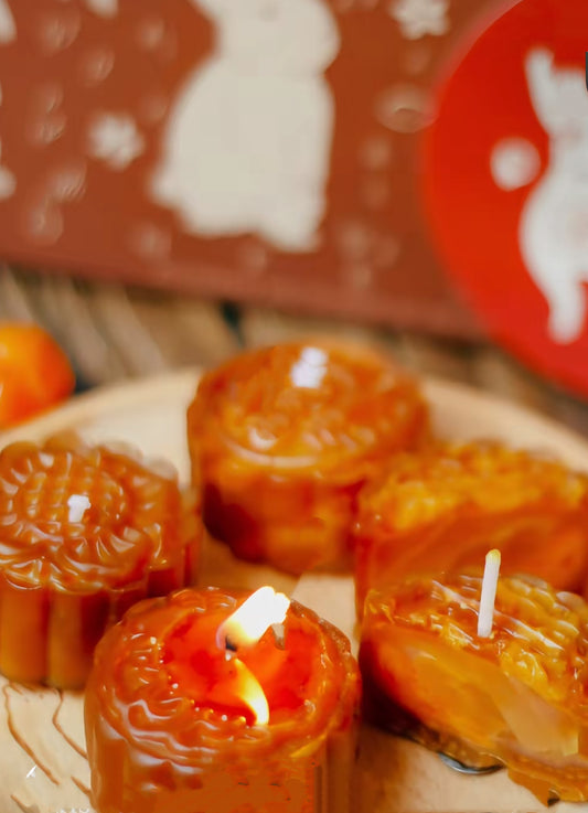 Mooncake candle workshop