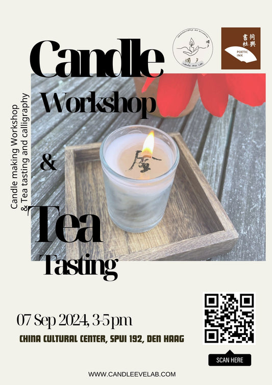 Calligraphy Candle Workshop & Tea tasting |  15:00 - 17:00 Den Haag